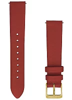 Paski i części Pasek Sternglas Skórzany Klassik 16mm Hibiskus S03-KL16