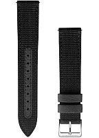 Paski i części Pasek Sternglas Skórzany Nylon 20mm Antracytowy S03-NY01