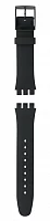 Paski i części Pasek Swatch New Gent 20mm Czarny ASO29B000