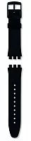 Paski i części Pasek Swatch Sistem51 Czarny SISTEM CHIC ASUTB402