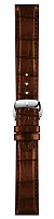 Paski i części Pasek Syntetyczny Tissot Brązowy 19mm Le Locle T604047475