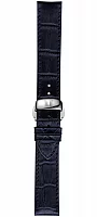Paski i części Pasek Skórzany Tissot Niebieski 19mm z Zapięciem Motylkowym Le Locle, PRC 200 T852032781