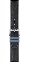 Paski i części Pasek Tissot Niebieski Hybrydowy 22mm T852046785