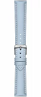 Paski i części Pasek Tissot Niebieski Skórzany 18mm T852048148