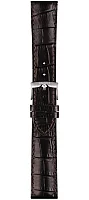 Paski i części Pasek Skórzany Tissot Brązowy 22mm Chrono XL T852041655
