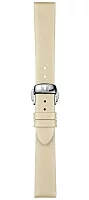 Paski i części Pasek Skórzany Tissot Beżowy 16mm z Zapięciem Motylkowym Glendora T600045320