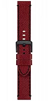 Paski i części Pasek Tissot Bordowy Skórzany 22mm T852049048