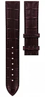 Paski i części Pasek Skórzany Tissot Brązowy 19mm Automatics III T610029096