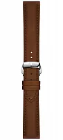 Paski i części Pasek Skórzany Tissot Brązowy 20mm z Zapięciem Motylkowym Chemin Des Tourelles 39 T600048684
