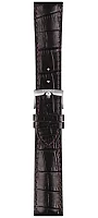 Paski i części Pasek Skórzany Tissot Brązowy 22mm Chrono XL T600041655