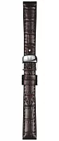 Paski i części Pasek Skórzany Tissot Brązowy 14mm z Zapięciem Motylkowym Le Locle Lady T600043485