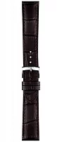 Paski i części Pasek Skórzany Tissot Brązowy 20mm PR 100 T600049155