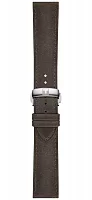 Paski i części Pasek Skórzany Tissot Zielony 22mm z Zapięciem Motylkowym Chemin Des Tourelles T600048720