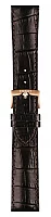Paski i części Pasek Skórzany Tissot Brązowy 22mm Chrono XL T600041656