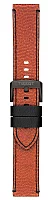 Paski i części Pasek Skórzany Tissot Pomarańczowy 22mm Nba Chrono XL T600043105