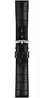 Paski i części Pasek Skórzany Tissot Czarny 22mm Chrono XL, Gent XL T600043875