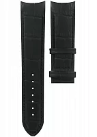 Paski i części Pasek Skórzany Tissot Czarny 22mm Couturier T610028558