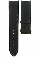 Paski i części Pasek Skórzany Tissot Czarny 22mm Couturier T610028556