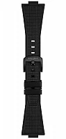 Paski i części Pasek Gumowy Tissot Czarny 27mm PRX 40 T603050081