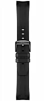 Paski i części Pasek Gumowy Tissot Czarny 22mm Seastar 1000 Quartz Chrono T603042600