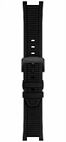 Paski i części Pasek Gumowy Tissot Czarny T-Race T603048545