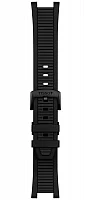 Paski i części Pasek Gumowy Tissot Czarny T-Race T603049880