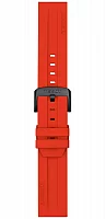 Paski i części Pasek Gumowy Tissot Czerwony 22mm T-Race T603048933