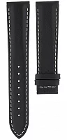 Paski i części Pasek Skórzany Tissot Czarny 20mm Gentleman Gold T610043751