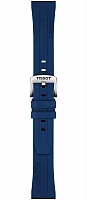 Paski i części Pasek Gumowy Tissot Granatowy 20mm PRC 200 T852044837