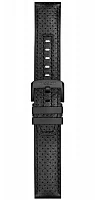 Paski i części Pasek Hybrydowy Tissot Czarny 22mm T-Race T600047413
