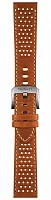 Paski i części Pasek Tissot Jasnobrązowy Skórzany 20mm T852050049