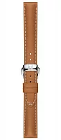 Paski i części Pasek Skórzany Tissot Jasnobrązowy 15mm z Zapięciem Motylkowym T-My Lady T600046069
