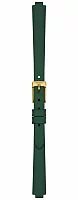 Paski i części Pasek Skórzany Tissot Zielony 10mm Lovely Round T600048096