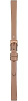 Paski i części Pasek Skórzany Tissot Beżowy 9mm Lovely Square T600047640