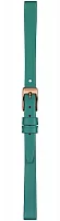 Paski i części Pasek Skórzany Tissot Turkusowy 9mm Lovely Square T600047644