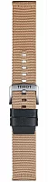 Paski i części Pasek Tissot Beżowy Materiałowy 22mm T852046752