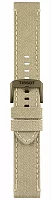 Paski i części Pasek Materiałowy Tissot Beżowy 22mm Chrono XL T604043385