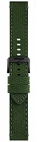 Paski i części Pasek Materiałowy Tissot Zielony 22mm Chrono XL T604043387