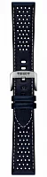 Paski i części Pasek Tissot Niebieski Skórzany 22mm T852051015