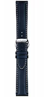 Paski i części Pasek Skórzany Tissot Niebieski 20mm z Zapięciem Motylkowym Gentelman T600045689