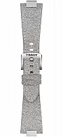 Paski i części Pasek Skórzany Tissot Szary PRX 35 T852049550