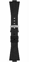 Paski i części Pasek Gumowy Tissot Czarny 27mm PRX 40 T852048462