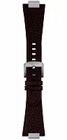 Paski i części Pasek Skórzany Tissot Brązowy 27mm PRX 42 T852049413
