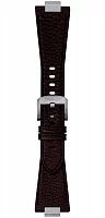 Paski i części Pasek Skórzany Tissot Brązowy 27mm PRX 40 T852049164