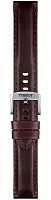 Paski i części Pasek Tissot Brązowy Skórzany 20mm T852046836