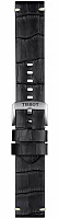Paski i części Pasek Tissot Czarny Skórzany 22mm T852046775
