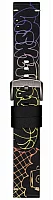 Paski i części Pasek Skórzany Tissot Czarny 22mm Gent XL, Chrono XL T600043912