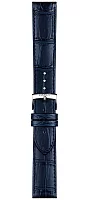 Paski i części Pasek Skórzany Tissot Granatowy 20mm Carson T600041534