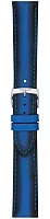 Paski i części Pasek Tissot Niebieski Skórzany 20mm T852046840