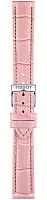 Paski i części Pasek Tissot Różowy Skórzany 16mm T852047114